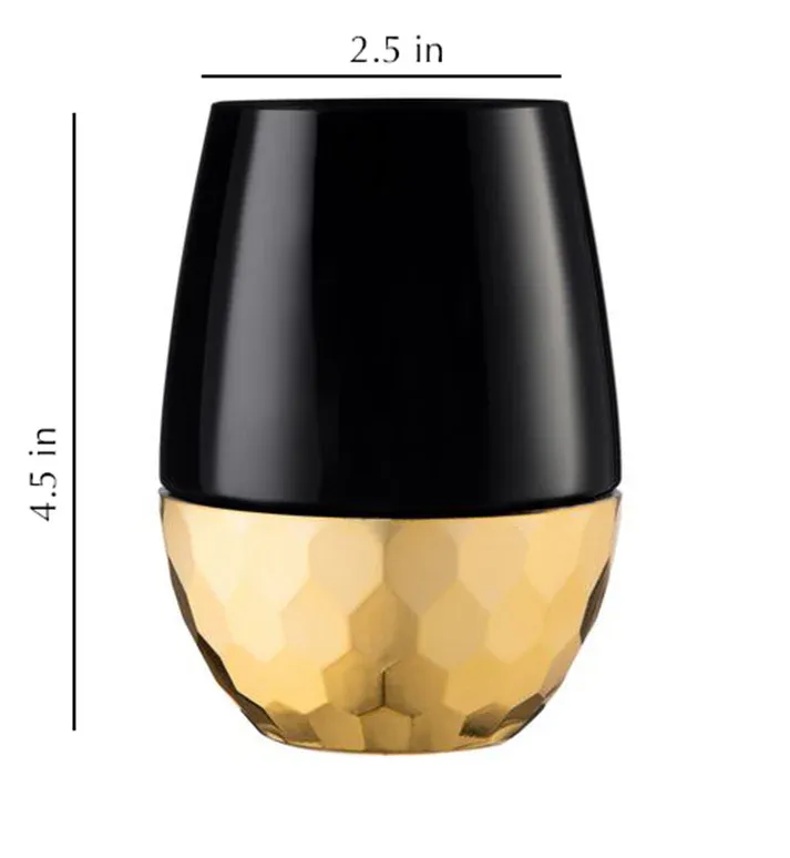 fancy plastic glasses